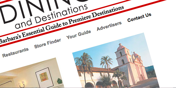 Dining and Destinations Website